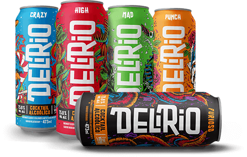 Vodka Delírio - Seu mix de de vodka e frutas pronto